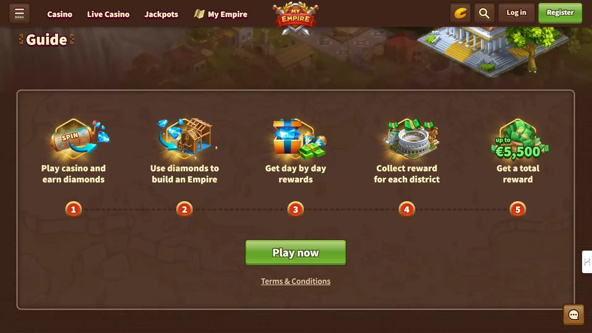 MyEmpire Casino Review