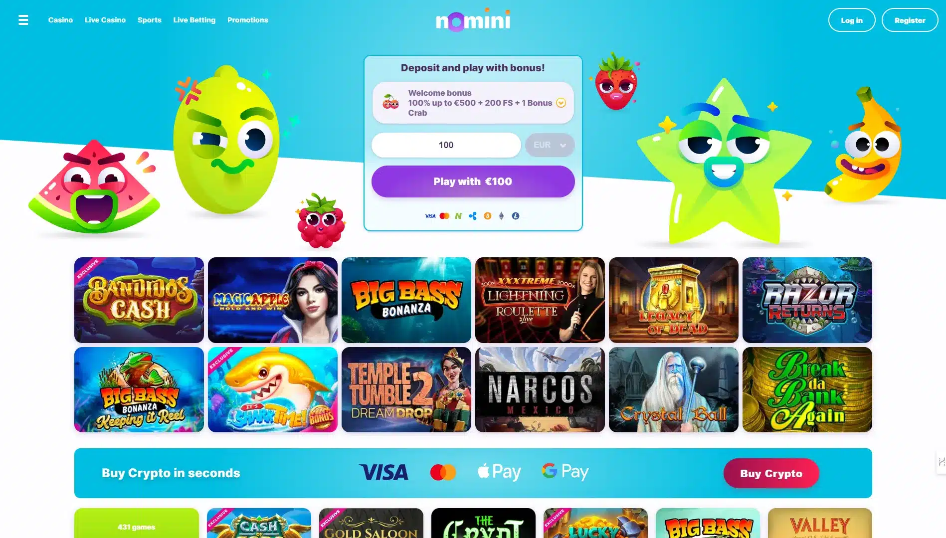 Nomini Casino Review