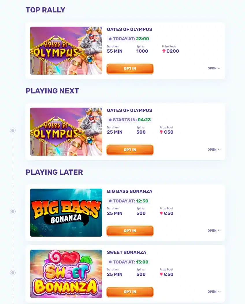 Spin Rallye Casinos