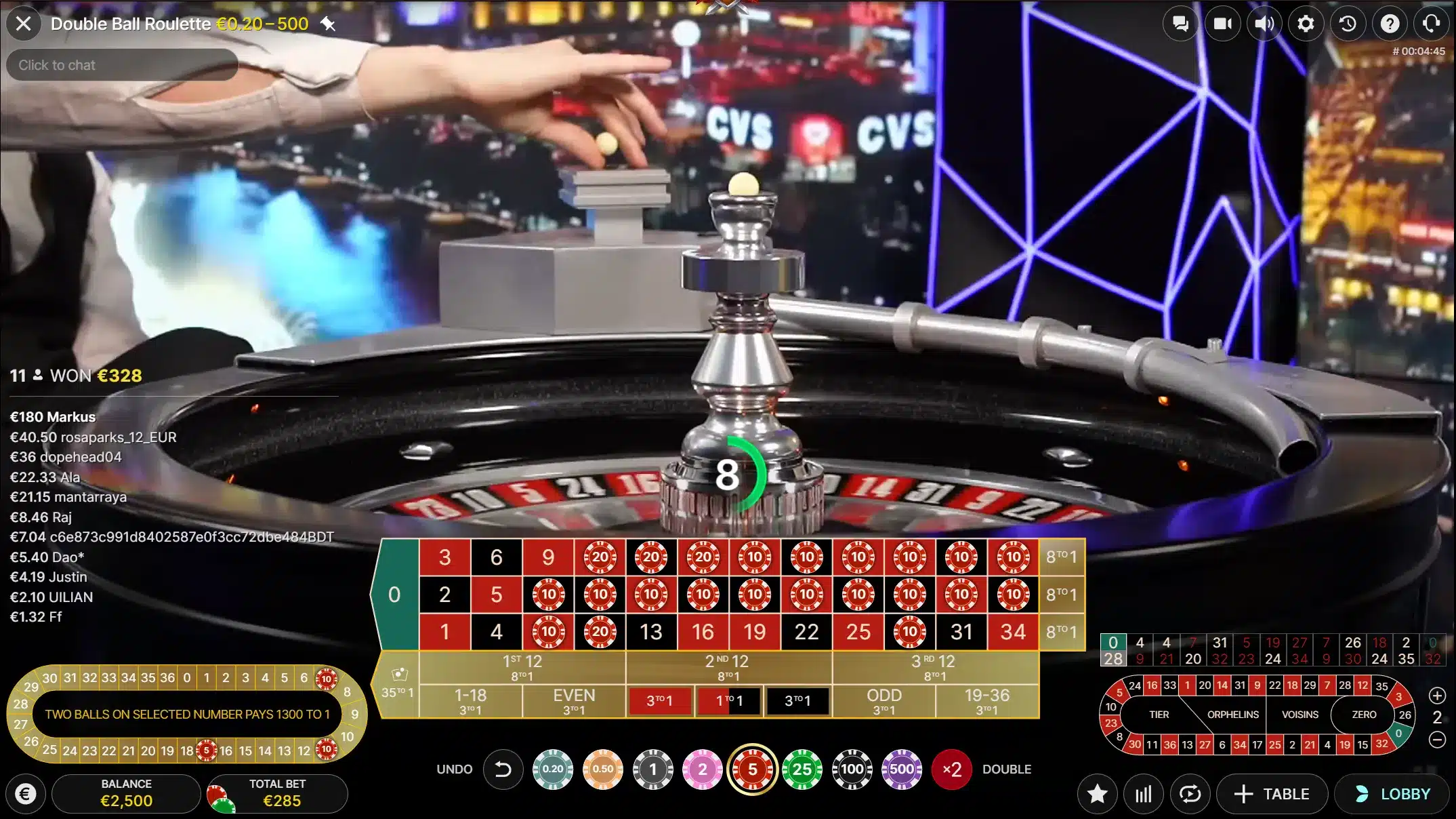 Double Ball Roulette Online Casino - Top 5 List